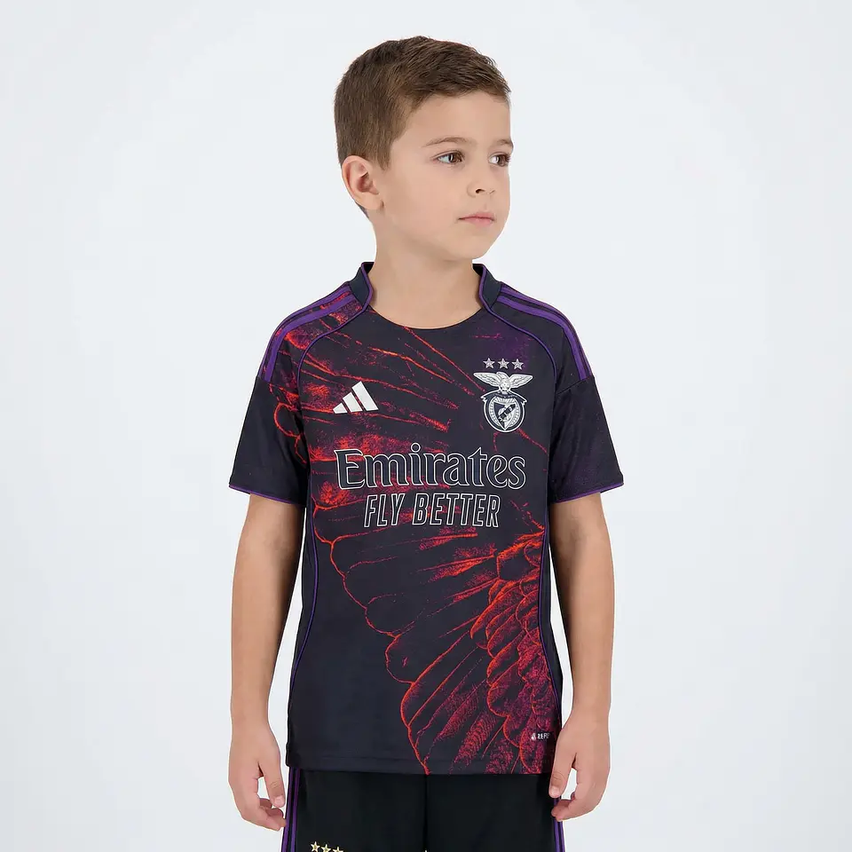Conjunto SL Benfica Quarto Equipamento 2025-2026 Criança 1