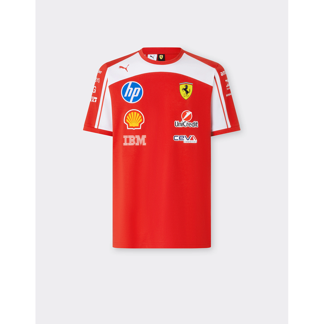 T-Shirt Equipa Ferrari 2026 1