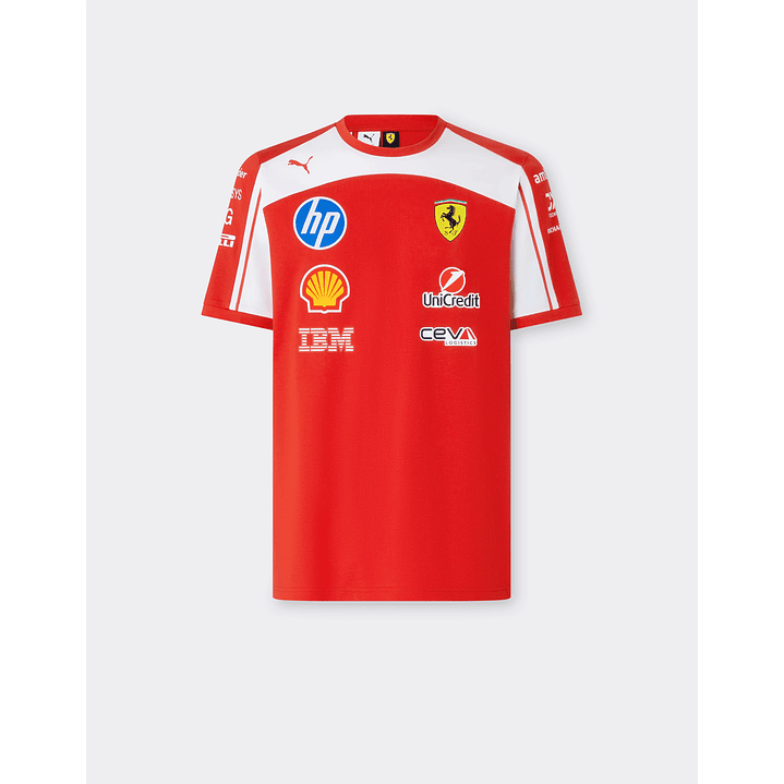 T-Shirt Equipa Ferrari 2026 1