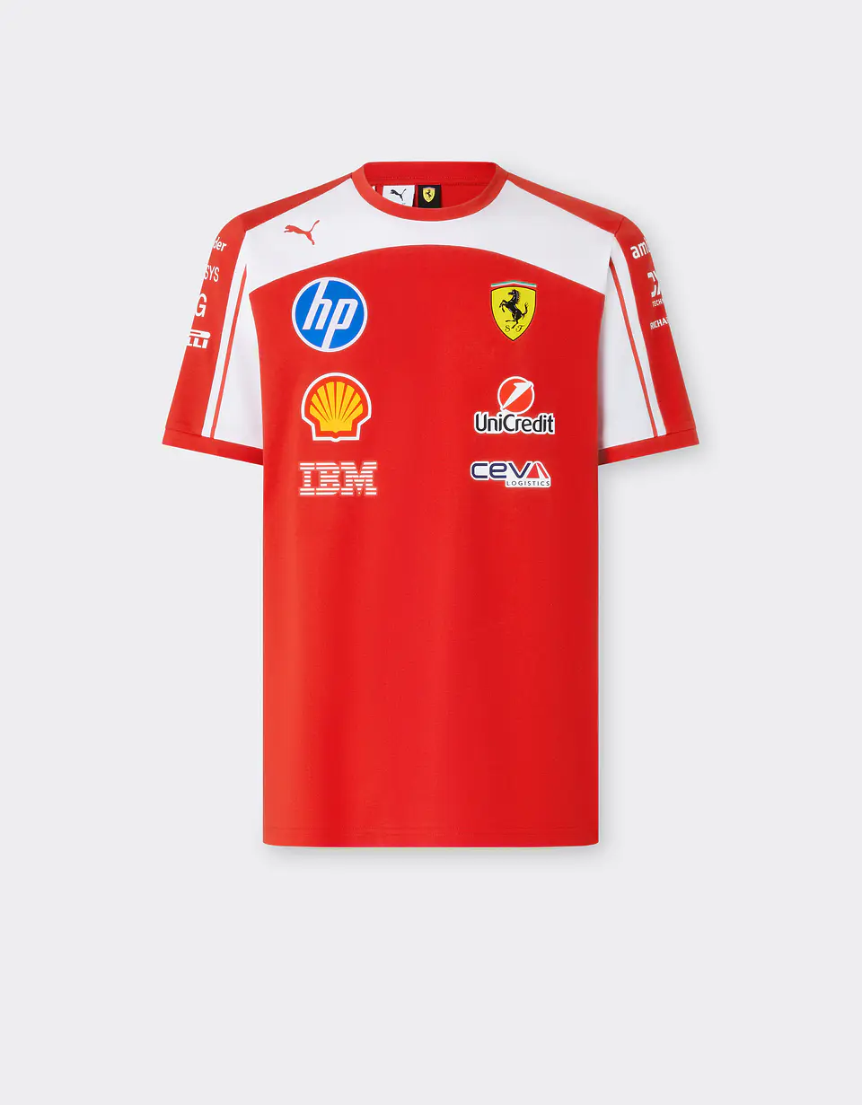 T-Shirt Equipa Ferrari 2026 1