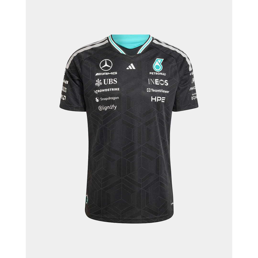 T-Shirt Equipa Mercedes 2026 - Preto  2
