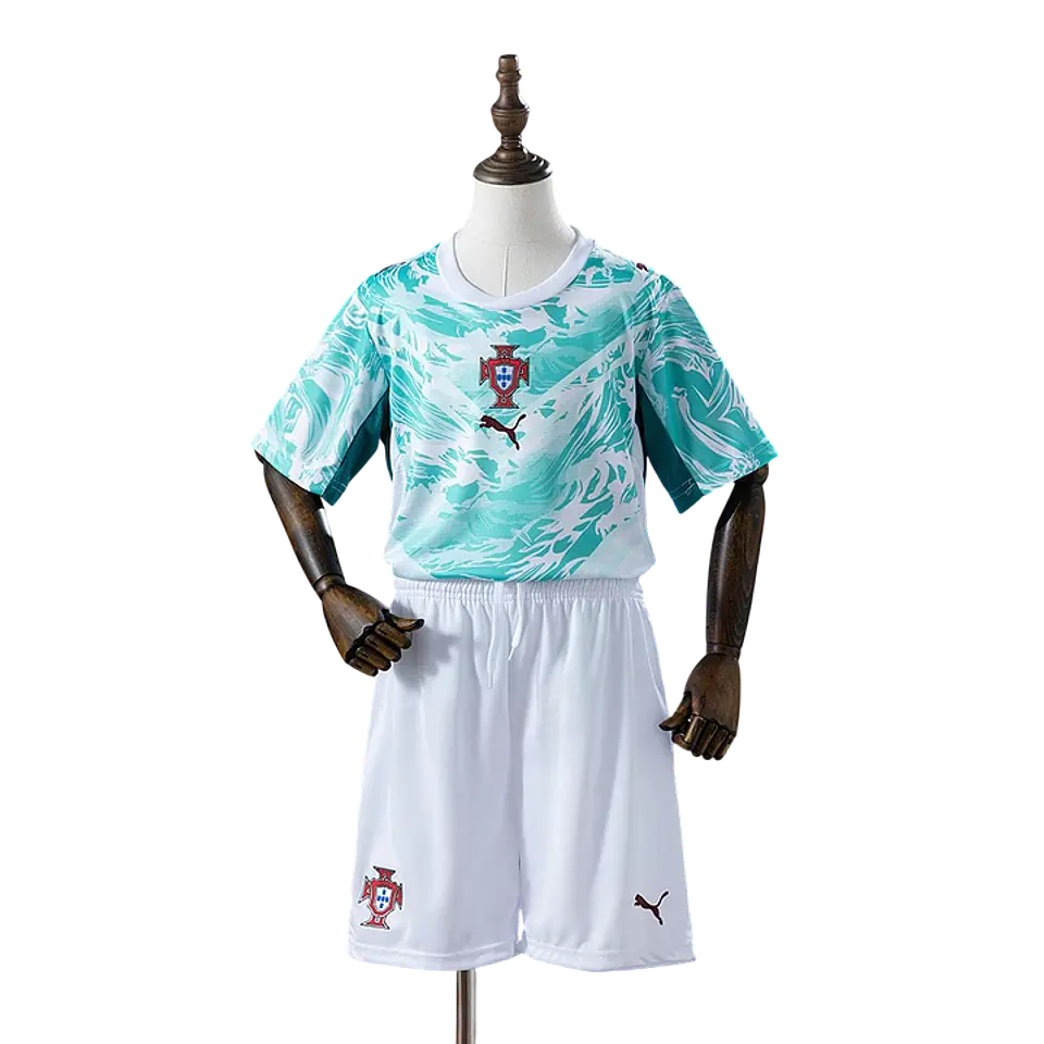 Conjunto Portugal Alternativo Equipamento 2026 Criança 2