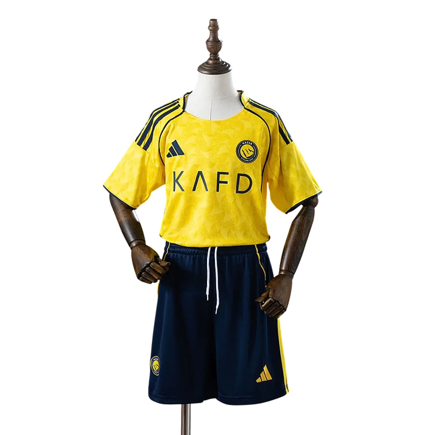 Conjunto Al-Nassr Primeiro Equipamento 2025/2026 Criança 1
