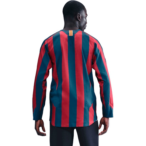 Camisola Principal Barcelona 05/06 Retro - Manga Comprida