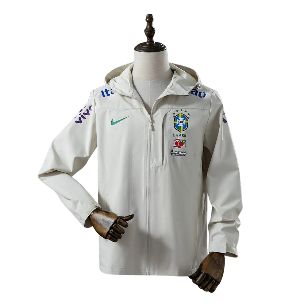 Corta-Vento Brasil Branco 2026 1