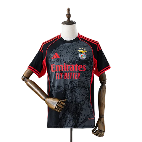 Camisola Benfica Especial Aguia 25/26 - Preto