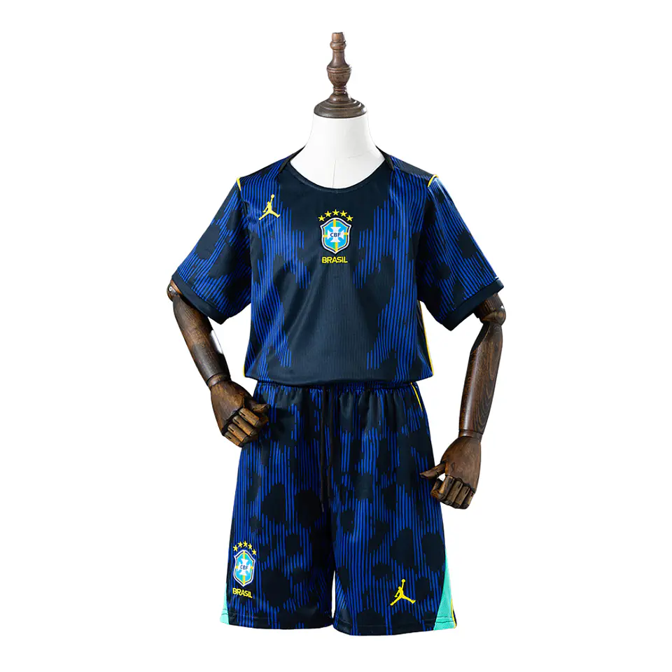 Conjunto Brasil Alternativo Equipamento 2026 Criança 1