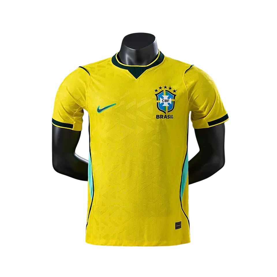 Camisola Principal Brasil 2026 - Versão Jogador 1