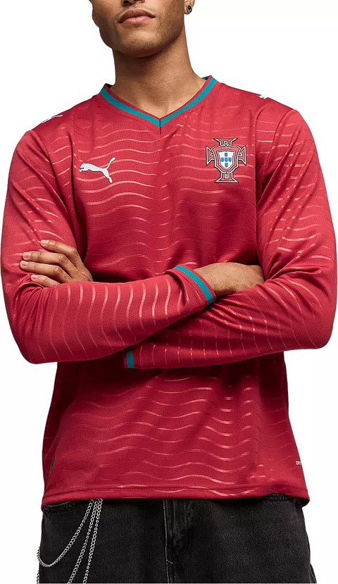 Camisola Principal Portugal 2026 - Manga Comprida