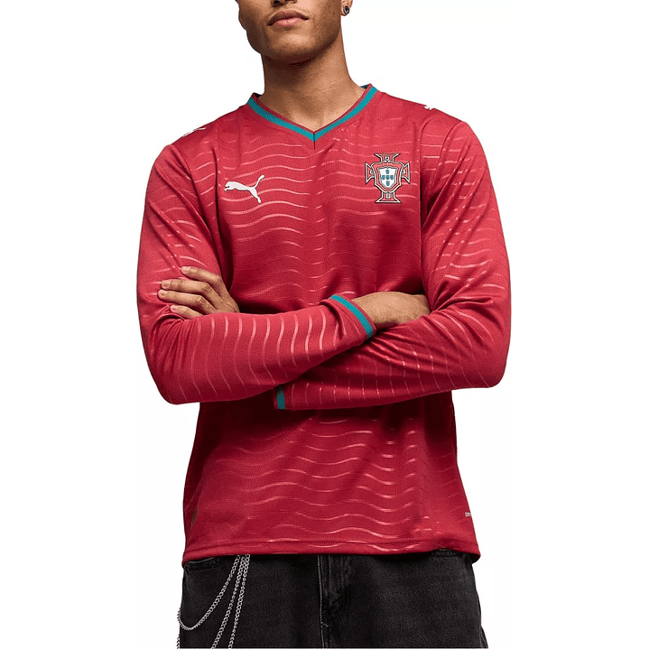 Camisola Principal Portugal 2026 - Manga Comprida 1