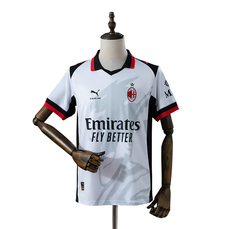 CAMISOLA AC MILAN X SLAM JAM - BRANCA 1
