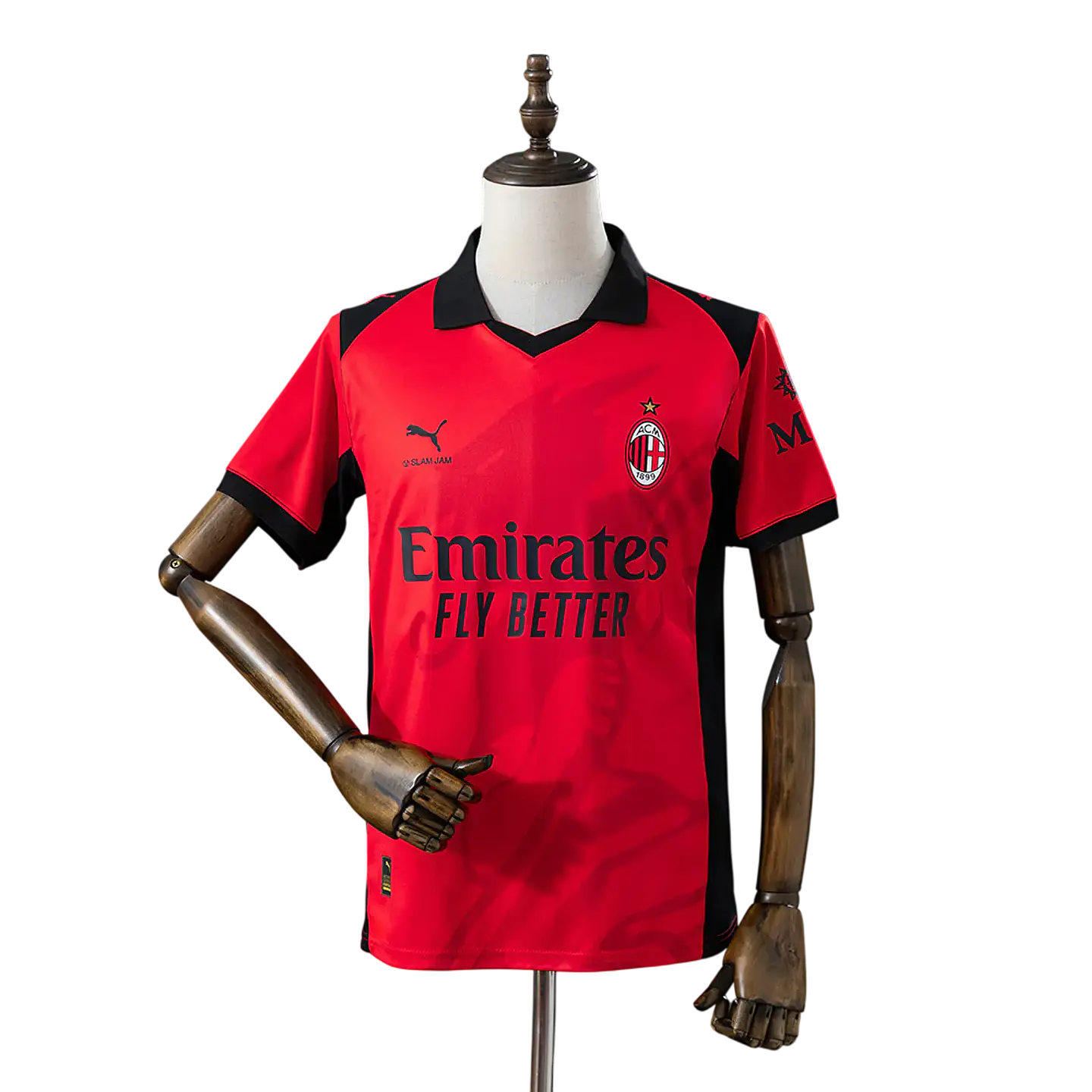 CAMISOLA AC MILAN X SLAM JAM - VERMELHO 1