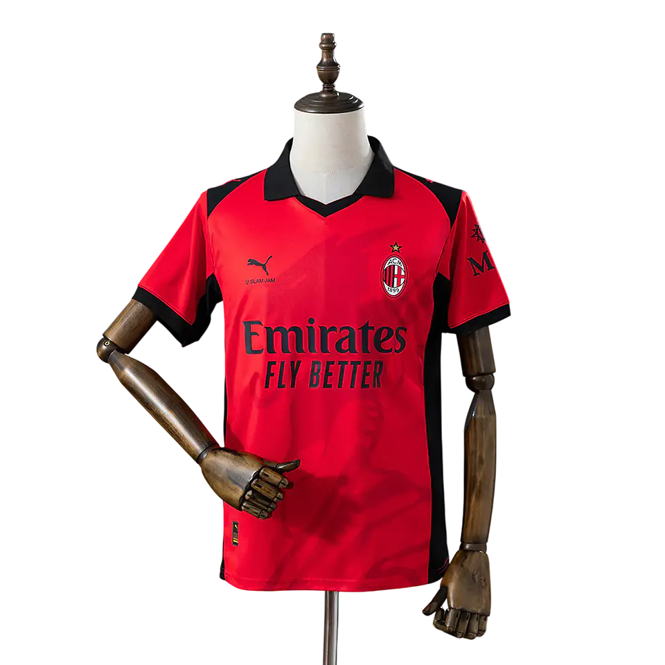 CAMISOLA AC MILAN X SLAM JAM - VERMELHO 1