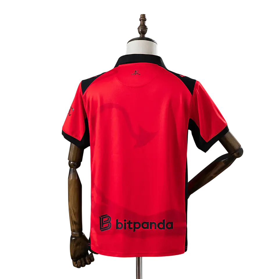 CAMISOLA AC MILAN X SLAM JAM - VERMELHO 2