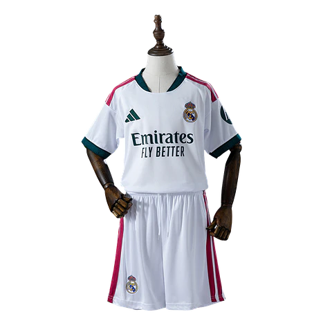 Conjunto Real Madrid Primeiro Equipamento 2026-2027 Criança