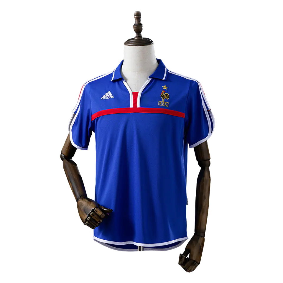 Camisola França Principal - 2000 - Retro 1