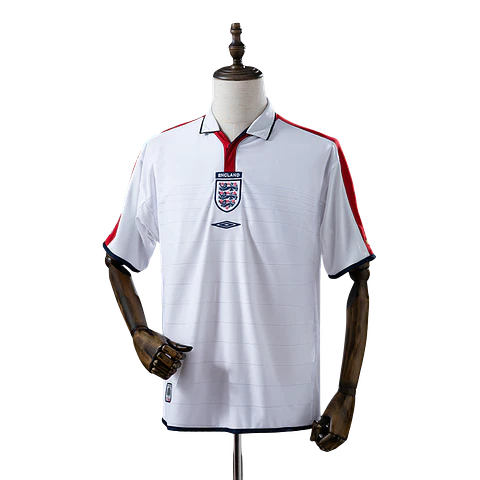 Camisola Inglaterra Principal - 2004 - Retro 