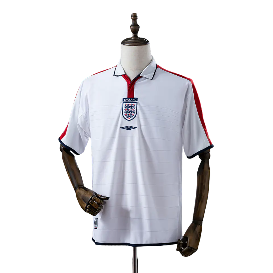 Camisola Inglaterra Principal - 2004 - Retro  1