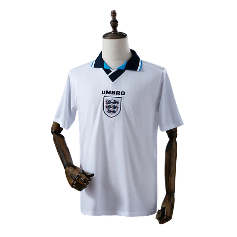 Camisola Inglaterra Principal - 1996 - Retro 