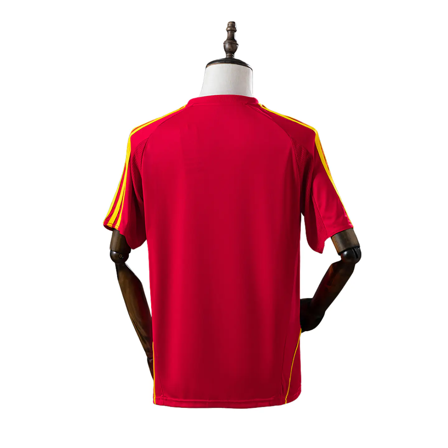 Camisola Principal Espanha 2008 Retro 3