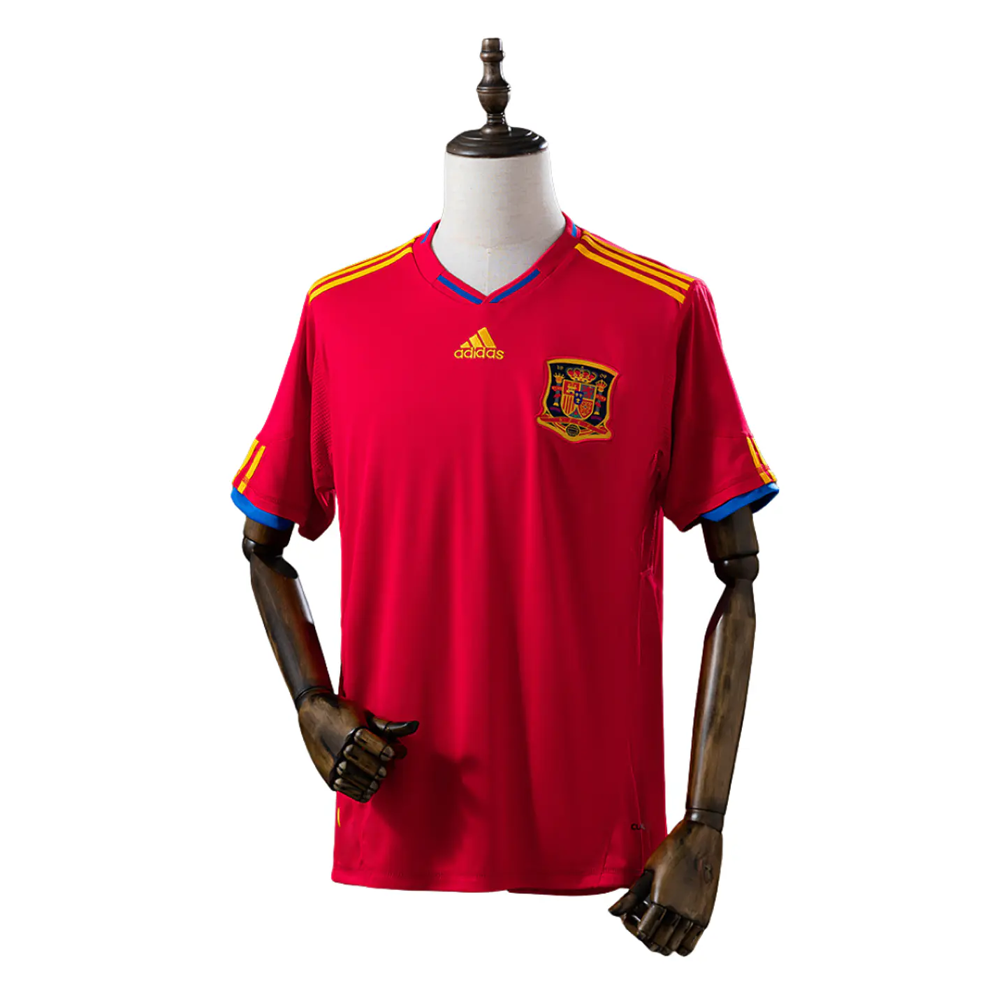 Camisola Principal Espanha 2010 Retro 2
