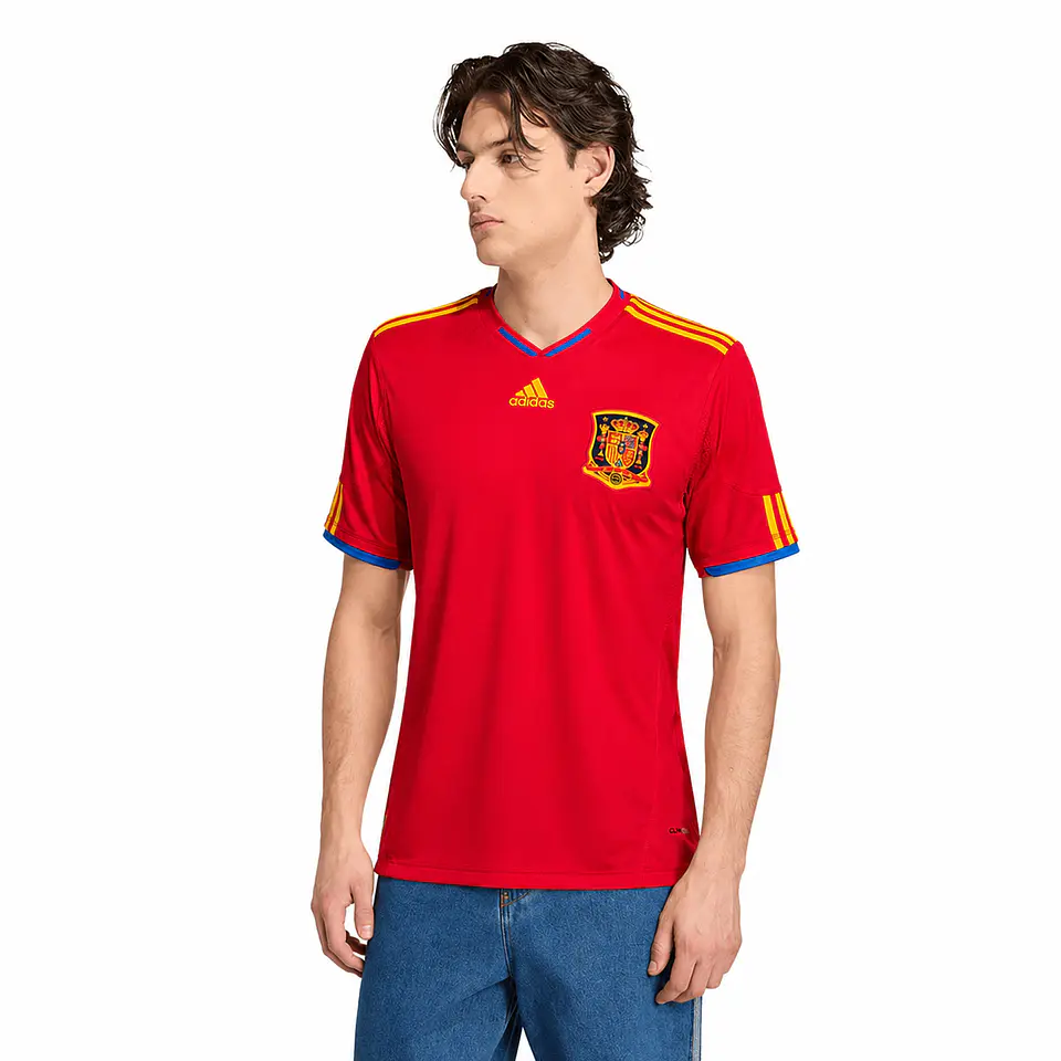 Camisola Principal Espanha 2010 Retro 1