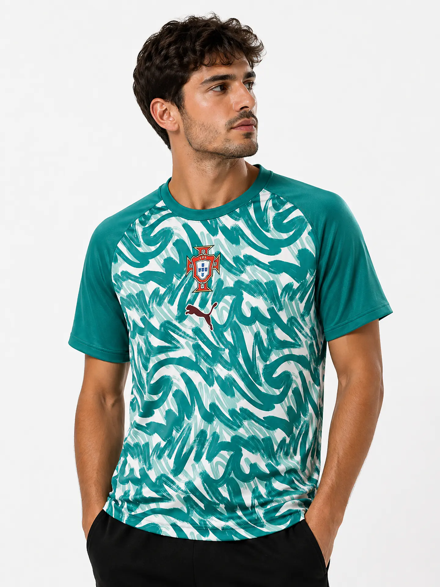 Portugal - Camisola Secundária de Aquecimento / Pré-jogo 2026 1