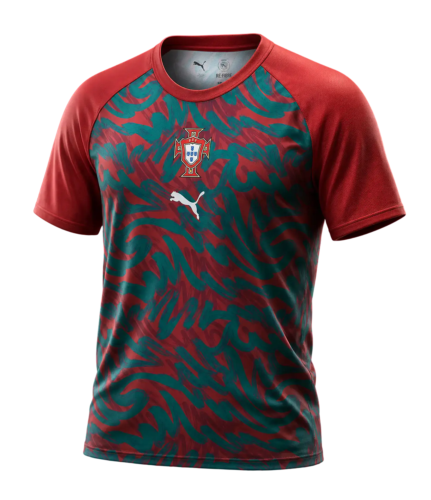 Portugal - Camisola Principal de Aquecimento / Pré-jogo 2026 2