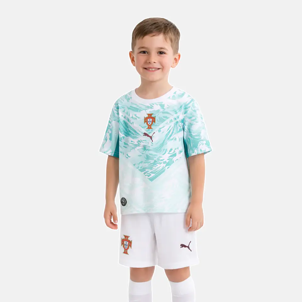 Conjunto Portugal Alternativo Equipamento 2026 Criança 1