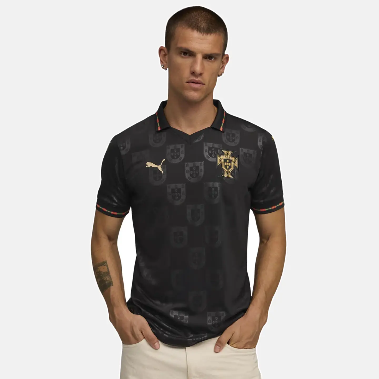 Camisola Portugal 2025 - Edição Especial Pantera Negra 1