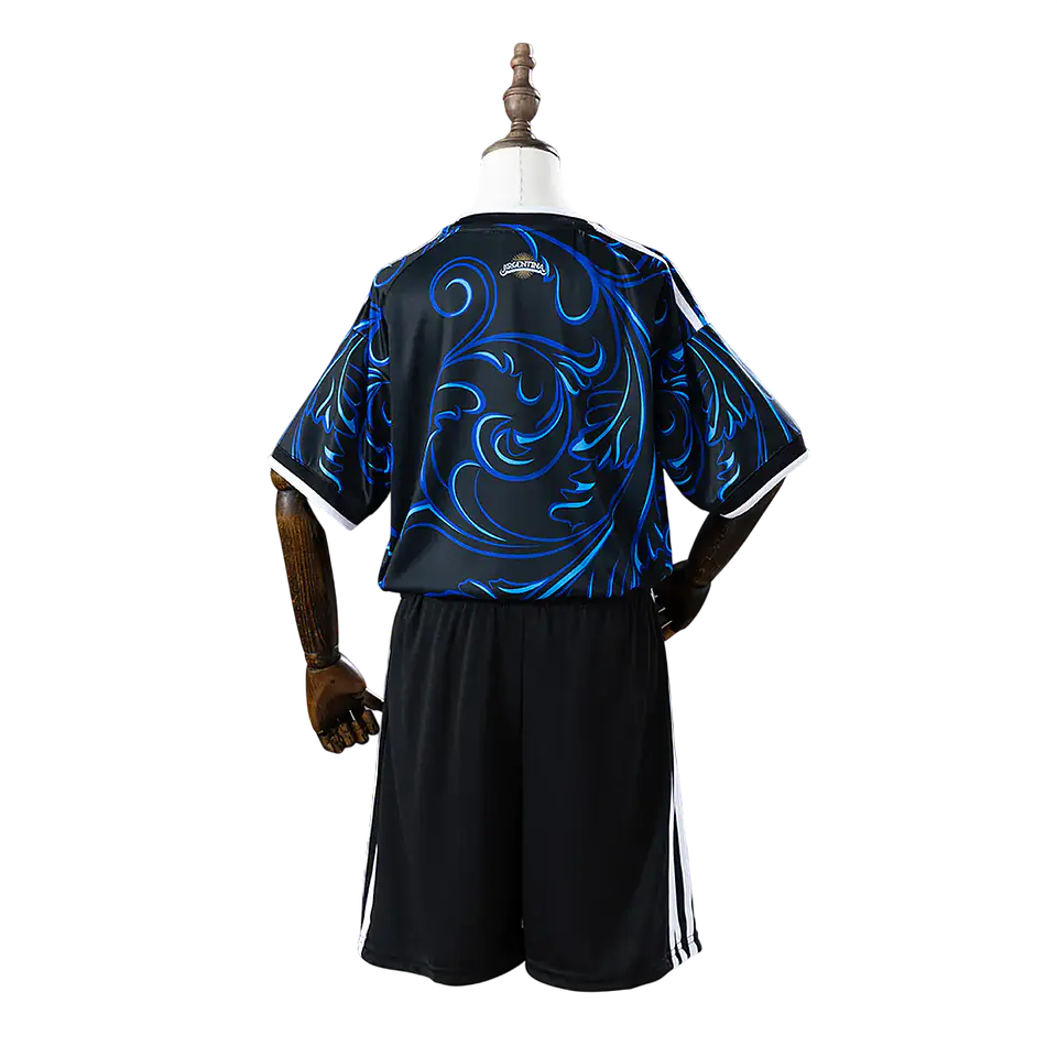 Conjunto Argentina Alternativo Equipamento 2026 Criança 3