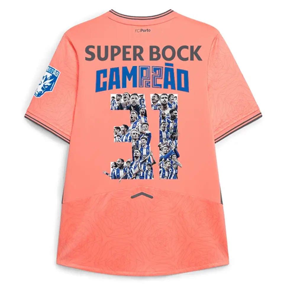 Camisola FC Porto Alternativo Equipamento 25/26 - CAMPEAO 31  2