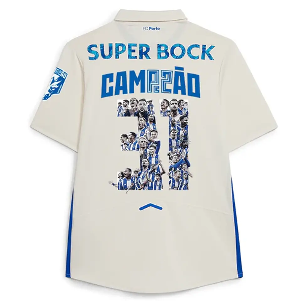 Camisola FC Porto Terceiro Equipamento 25/26 - CAMPEAO 31 2