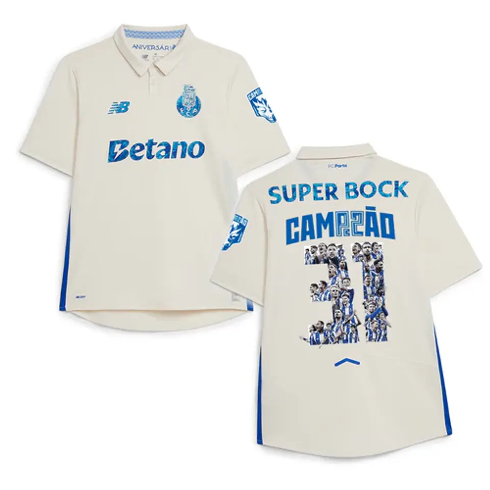 Camisola FC Porto Terceiro Equipamento 25/26 - CAMPEAO 31 1