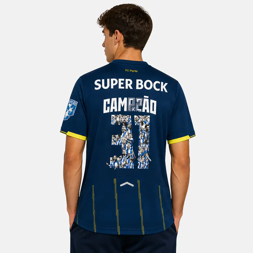 Camisola FC Porto Quarto Equipamento 25/26 - CAMPEAO 31 1