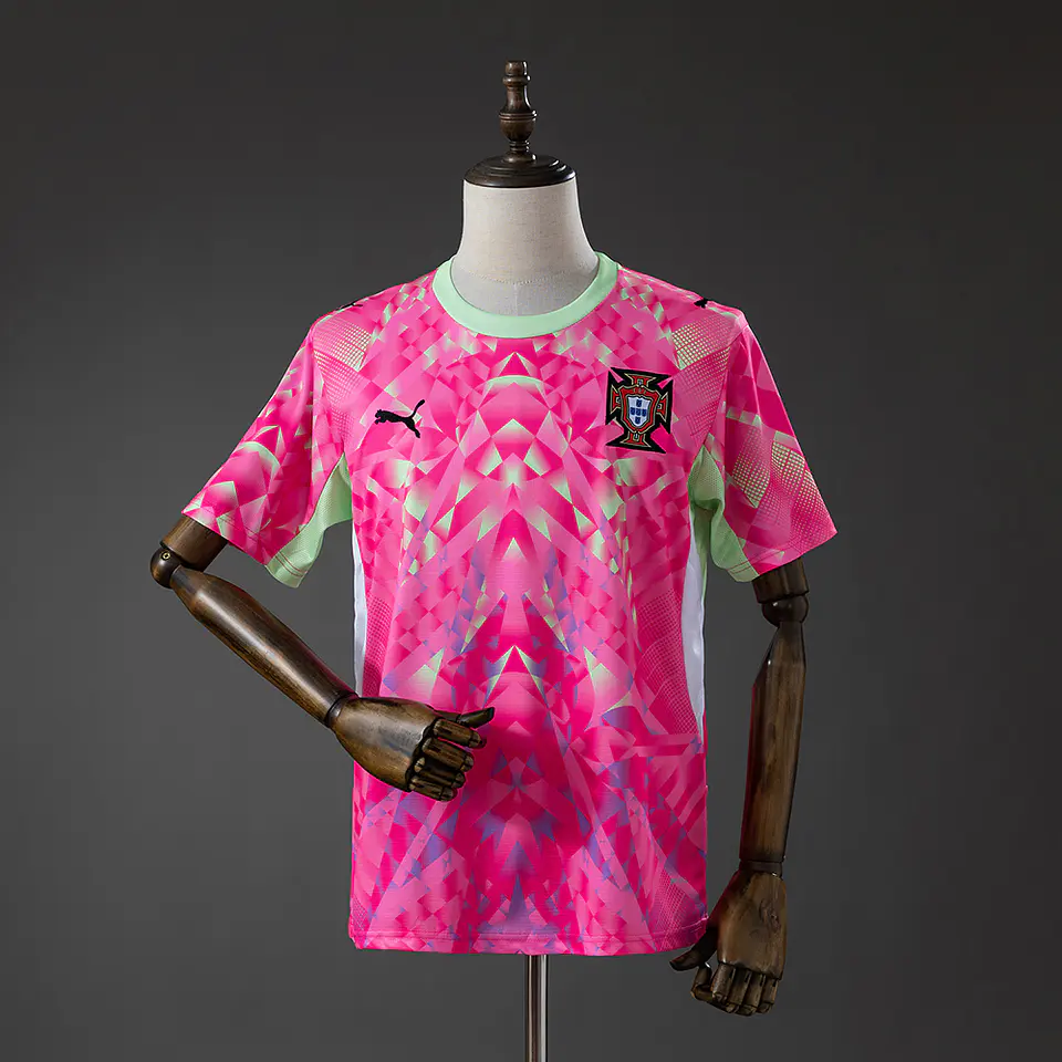 Camisola Guarda Redes Portugal 2026 - Rosa 2