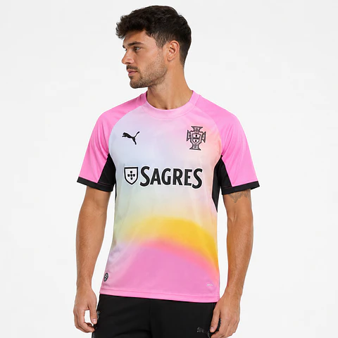 Camisola Portugal 2026 - Edição Especial Rosa