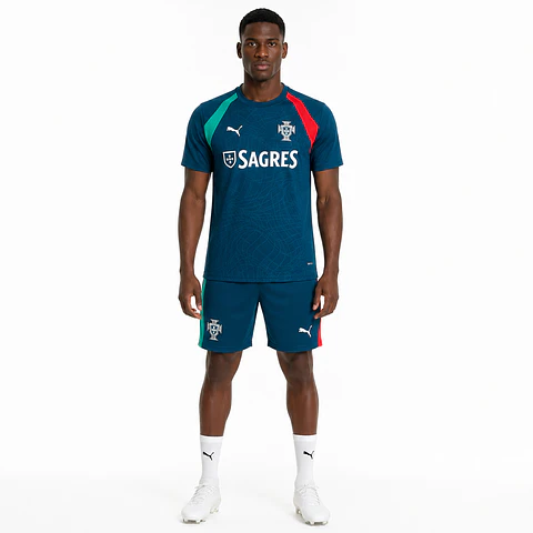Conjunto de Treino Azul Portugal 2026 - Adulto 