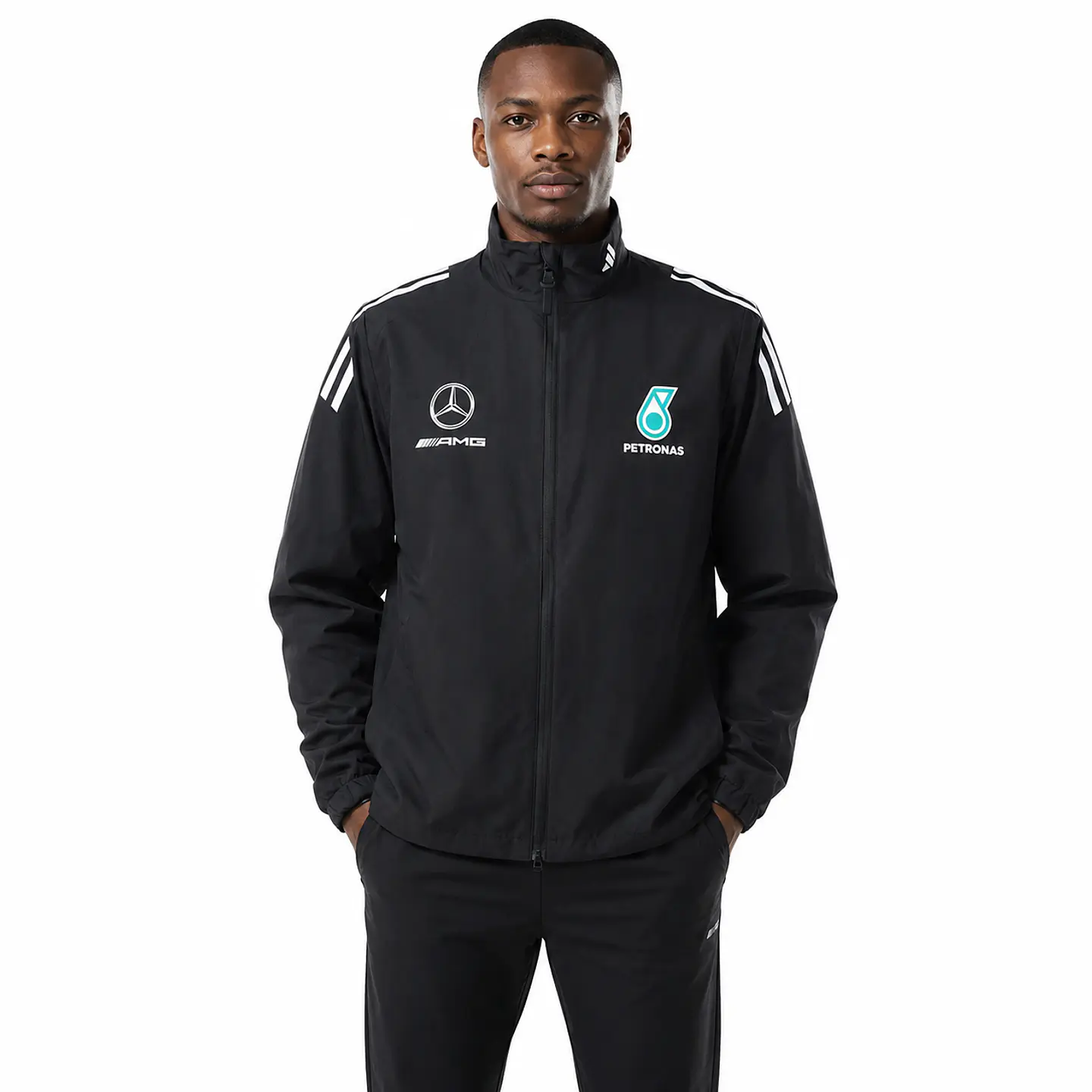 Corta-Vento Mercedes 2026 - Preto 1