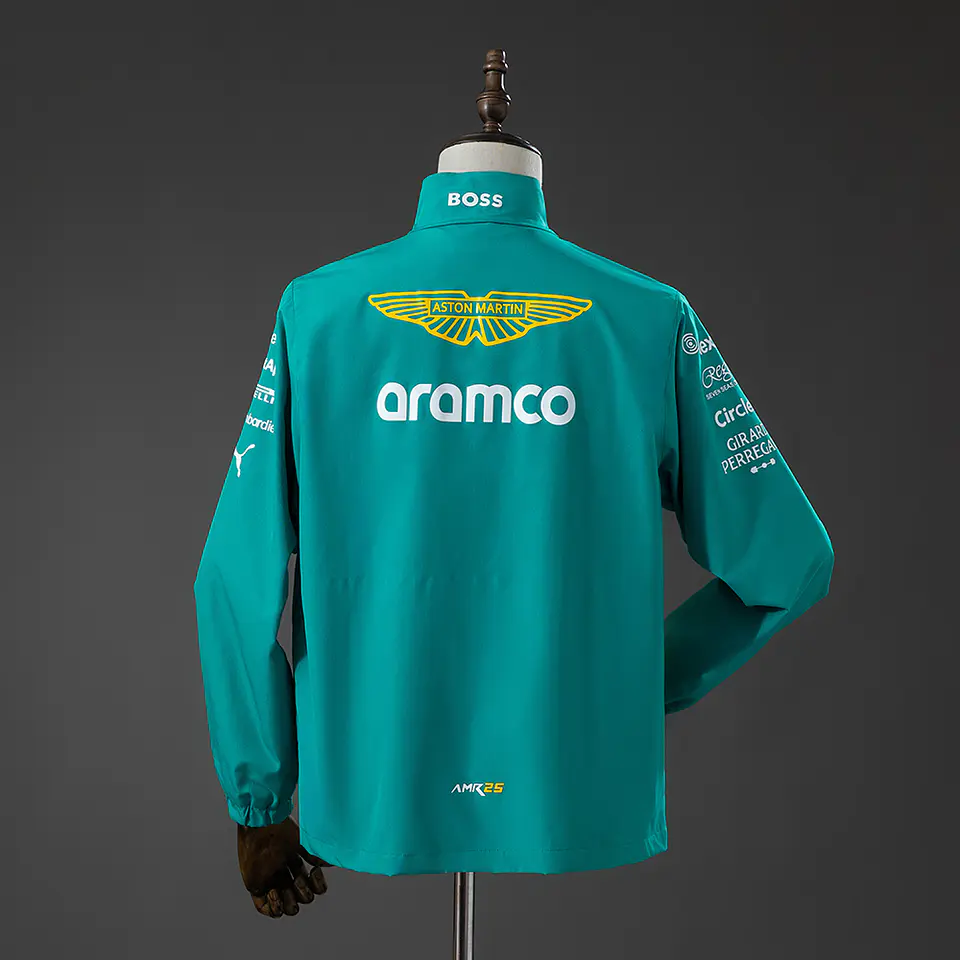 Corta-Vento Aston Martin 2026 - Verde 3