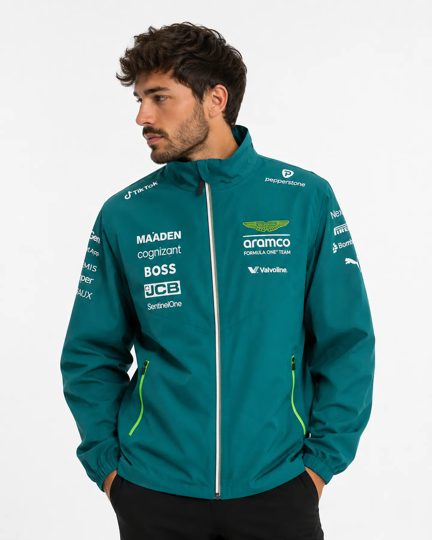 Corta-Vento Aston Martin 2026 - Verde 1