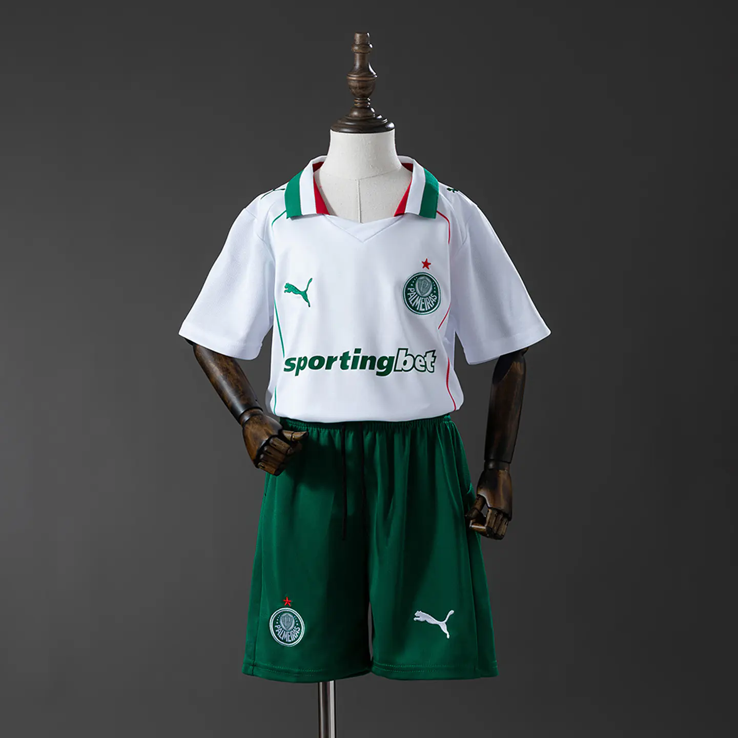 Conjunto Palmeiras Alternativo Equipamento 26/27 - Criança 2