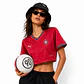 Camisola Principal Portugal 2026 - Croptop Feminino - Thumbnail 1