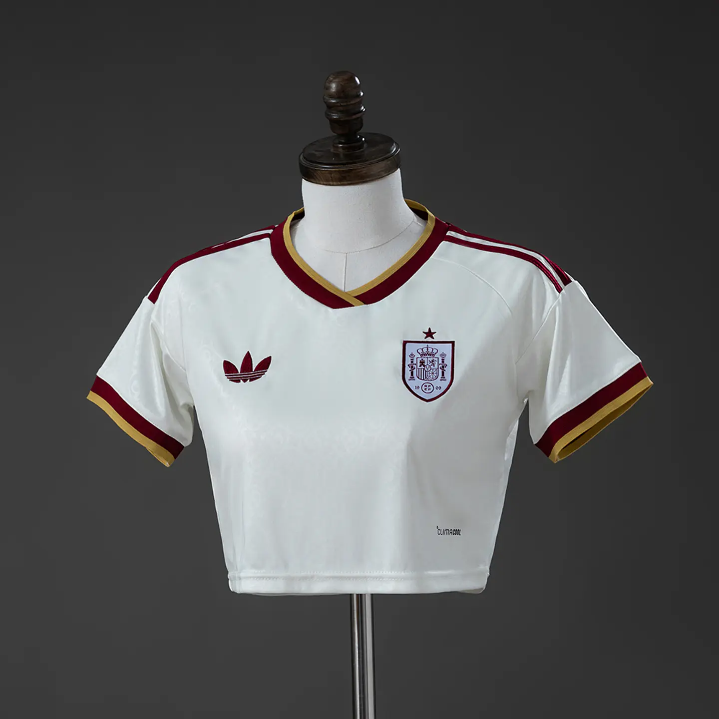 Camisola Alternativo Espanha 2026 - Croptop Feminino 2