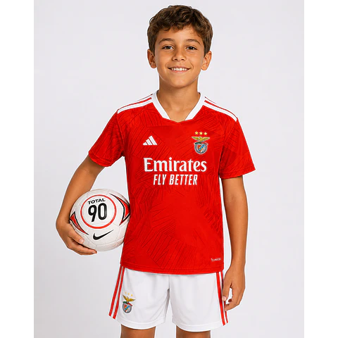 Conjunto SL Benfica Principal Equipamento 2026-2027 Criança