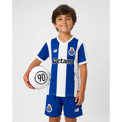 Conjunto Criança FC Porto Principal Equipamento 26/27