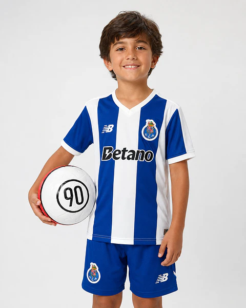 Conjunto Criança FC Porto Principal Equipamento 26/27