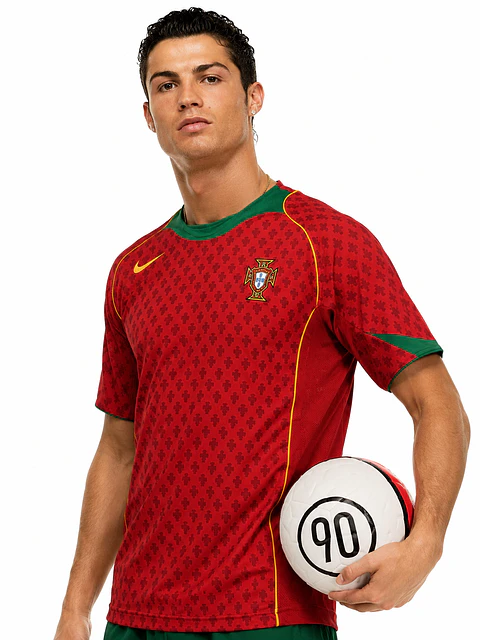 Camisola Nike Portugal Principal Euro 2004 Retro