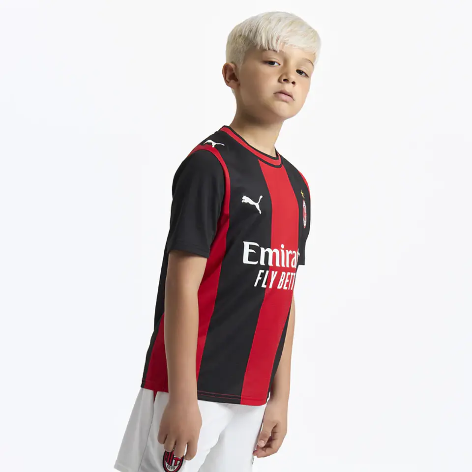 Conjunto AC Milan Equipamento Principal 26/27 - Criança 1
