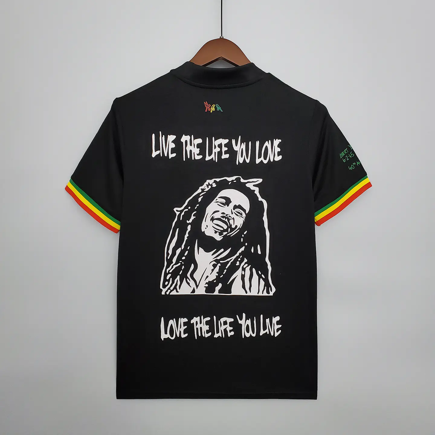 Camisola Ajax Bob Marley 21/22 - Preta 3